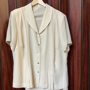 Matching top and skirt